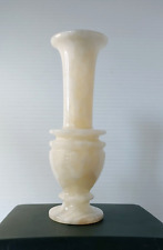 Bud vase alabaster for sale  Flushing