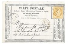 1874 carte précurseur d'occasion  Le Bourg-d'Oisans