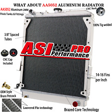 Row aluminum radiator for sale  Chino