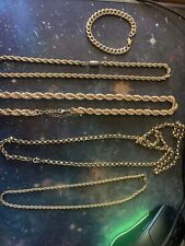 Gold chain mens for sale  SOUTHAMPTON