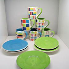 Used, Five Whittard of Chelsea Espresso Cups and Saucers + One extra cup for sale  Shipping to South Africa