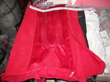 Vintage red girdle for sale  FOLKESTONE