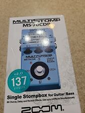Zoom 70cdr multistomp for sale  Shipping to Ireland
