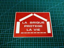 Autocollant sticker brique d'occasion  Angers-