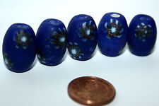 Blaue millefiori beads gebraucht kaufen  Warstein