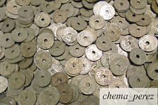 // Lote 50 monedas de 50 centimos peseta 1949 - 1963 niquel \ segunda mano  San Antonio Abad