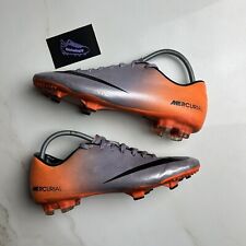 Buty piłkarskie Nike Mercurial Victory IV FG metaliczne fioletowo-pomarańczowe rozmiar 8 UK na sprzedaż  Wysyłka do Poland