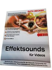 Effektsounds video data gebraucht kaufen  Ohrdruf