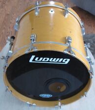 Vintage Ludwig Classic 18" Jazz Bebop Bateria Baixo Bordo Natural ThermoGloss Kick comprar usado  Enviando para Brazil