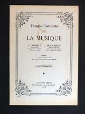 Chailley challan théorie d'occasion  Saugues