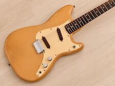 1960 Fender Duo Sonic Vintage Pré-CBS Guitarra Elétrica Desert Sand, Estojo Bulwin comprar usado  Enviando para Brazil