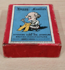 Happy families card for sale  LIVINGSTON