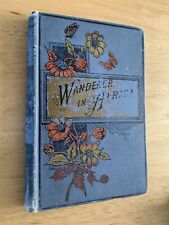 Antique book wanderer for sale  LEOMINSTER