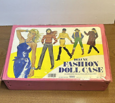 Estojo de transporte de boneca armazenamento Barbie 1984 vintage 17 x 12 tara brinquedo moda luxo, usado comprar usado  Enviando para Brazil