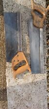 Two vintage saws for sale  LARBERT