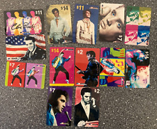 13x Colección de tarjetas telefónicas Elvis Presley AmeriVox 1993 vintage - tono táctil segunda mano  Embacar hacia Argentina