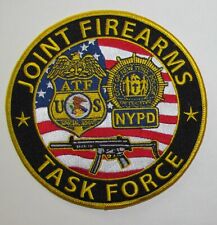 Parche de armas de fuego conjuntas TF policía federal ATF de la ciudad de Nueva York antiguo NYPD segunda mano  Embacar hacia Argentina