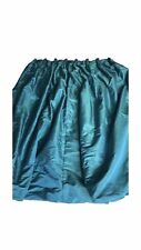 Curtains teal faux for sale  ALCESTER