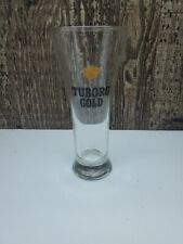 glasses 2 gold pilsner tuborg for sale  Flint