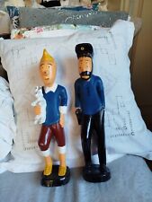 Statuette bois tintin d'occasion  Tarbes