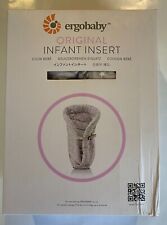 ERGOBABY Ergo Baby Carrier Original Infant Insert Cotton Natural with Pillow Set, used for sale  Shipping to South Africa