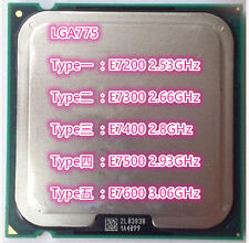 CPU Intel Core2 DUO E7200 E7300 E7400 E7500 E7600 775pins 1066 3M 65W comprar usado  Enviando para Brazil