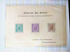 Collezione marche bollo usato  Firenze