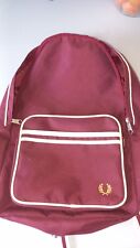Fred perry rucksack for sale  NEWPORT