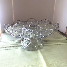 Pressed clear glass for sale  Chesterfield