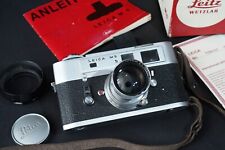 Leica chrome rangefinder usato  Anzio