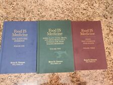 Food Is Medicine Vol. Conjunto 1-3 de 3 Brian R. Clement - Plantas comestíveis, saúde comprar usado  Enviando para Brazil