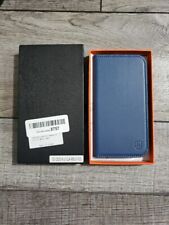 Usado, Funda billetera Shieldon para iPhone 15 6.1" solamente, cuero genuino, azul segunda mano  Embacar hacia Argentina