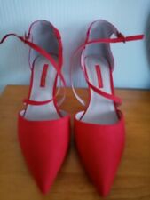 Ladies red heeled for sale  HOCKLEY