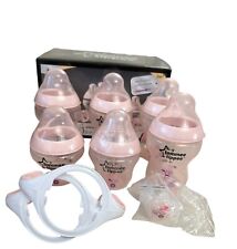 Tommee Tippee Closer to Nature Baby Bottles 9 & 5 oz Lot Of 6 Pre-owned for sale  Shipping to South Africa