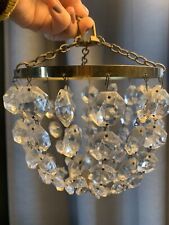 vintage crystal chandelier bag for sale  OKEHAMPTON