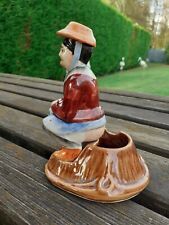 Figurine cendrier porcelaine d'occasion  Pont-sur-Yonne