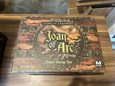 Time of Legends: Joan of Arc caja de almacenamiento de lujo juego de mesa completo, usado segunda mano  Embacar hacia Argentina