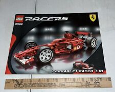 Guia APENAS LEGO Racers: Ferrari F1 Racer 1:10 8386 SEM carro/caixa INSTRUÇÕES, usado comprar usado  Enviando para Brazil