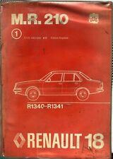 Renault workshop manual for sale  FAREHAM