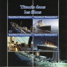 Selos Titanic Madagascar 2020 CTO navios filmes Leonardo Dicaprio barcos 4v M/S comprar usado  Enviando para Brazil