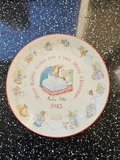 peter rabbit christmas plate for sale  SOUTH SHIELDS
