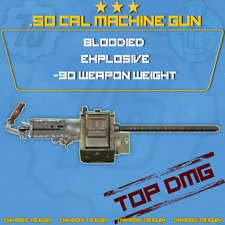 PC ⭐⭐⭐ BLOODIED EXPLOSIVE .50CAL MACHINE GUN [-90% WEIGHT] TOP DAMAGE ⭐⭐⭐ for sale  Shipping to South Africa