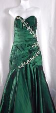 WOMENS green prom DRESS ballgown CIRE LANDA size 10 (size 8) for sale  Shipping to South Africa
