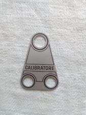 Targhetta calibratore oscillos usato  Bologna