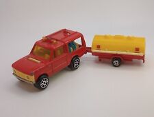 Vtg. Majorette #246 Range Rover Rescue Team W/ 21760 Water Tank Trailer France for sale  Shipping to South Africa