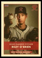 2022 Riley O'Brien Minor League Rookie Tacoma Rainiers AAA Seattle Mariners for sale  Shipping to South Africa