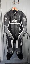 Arlen Ness Racing One Piece Leather Suit Men's 46 Motorcycle Black for sale  Shipping to South Africa