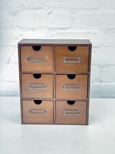 Wooden drawer storage for sale  INNERLEITHEN
