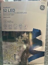 Staybright led snowflake for sale  West Mifflin