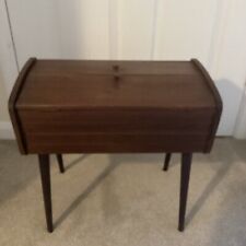 Vintage 50/60s Wooden Sewing Box 44Hx49Lx27W cm Super Condition  for sale  Shipping to South Africa